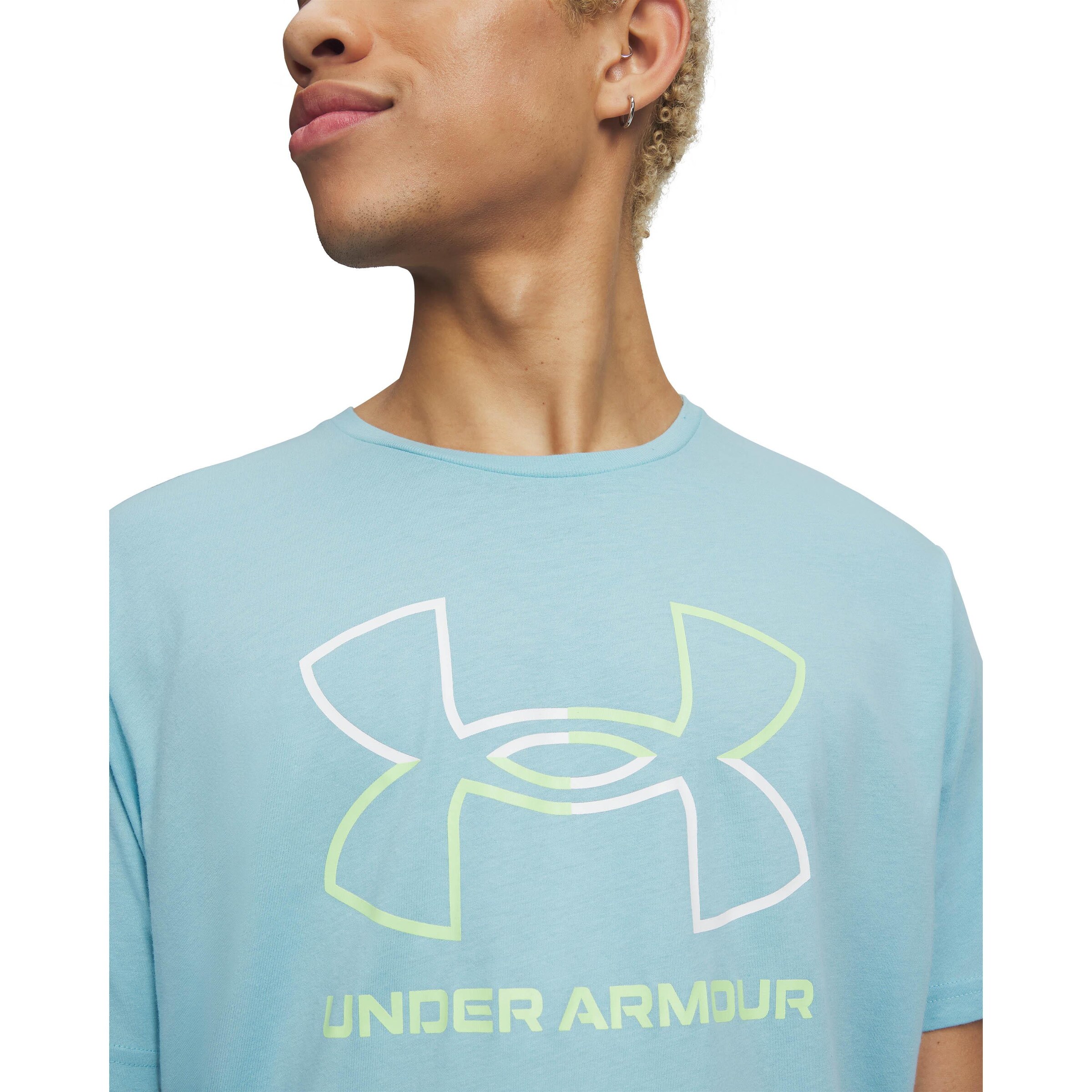 UNDER ARMOUR Performance Shirt 'Foundation' in Blue