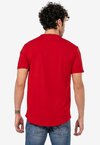 Redbridge T-Shirt 'Las Cruces' in Rot