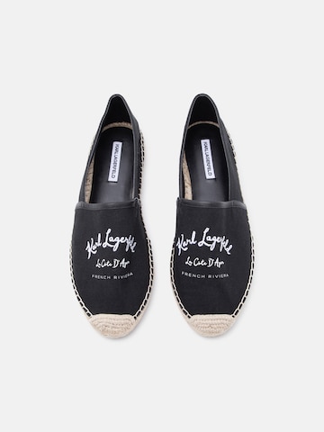 Karl Lagerfeld Espadrilles in Schwarz