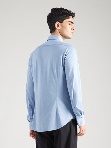 Michael Kors Slim fit Overhemd in Blauw: terug