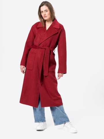 MICHAEL Michael Kors Ανοιξιάτικο και φθινοπωρινό παλτό σε κόκκινο: μπροστά