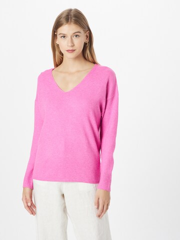 ONLY Sweater 'Rica' in Pink: front