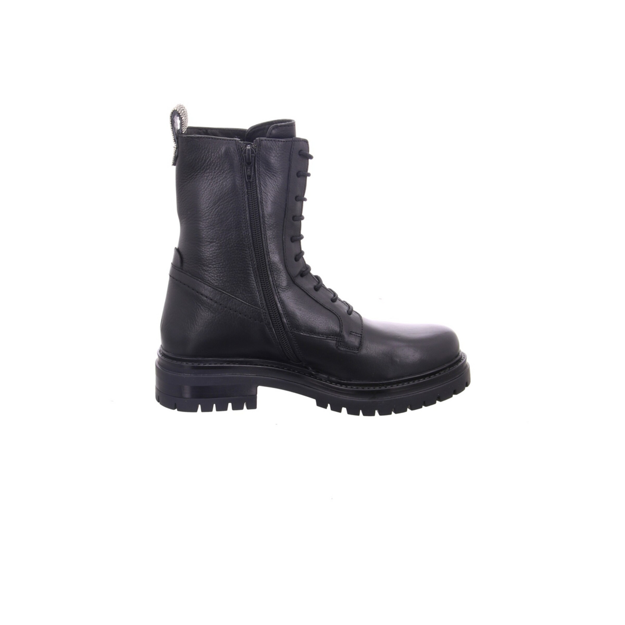 LAZAMANI Schnürstiefelette in Schwarz