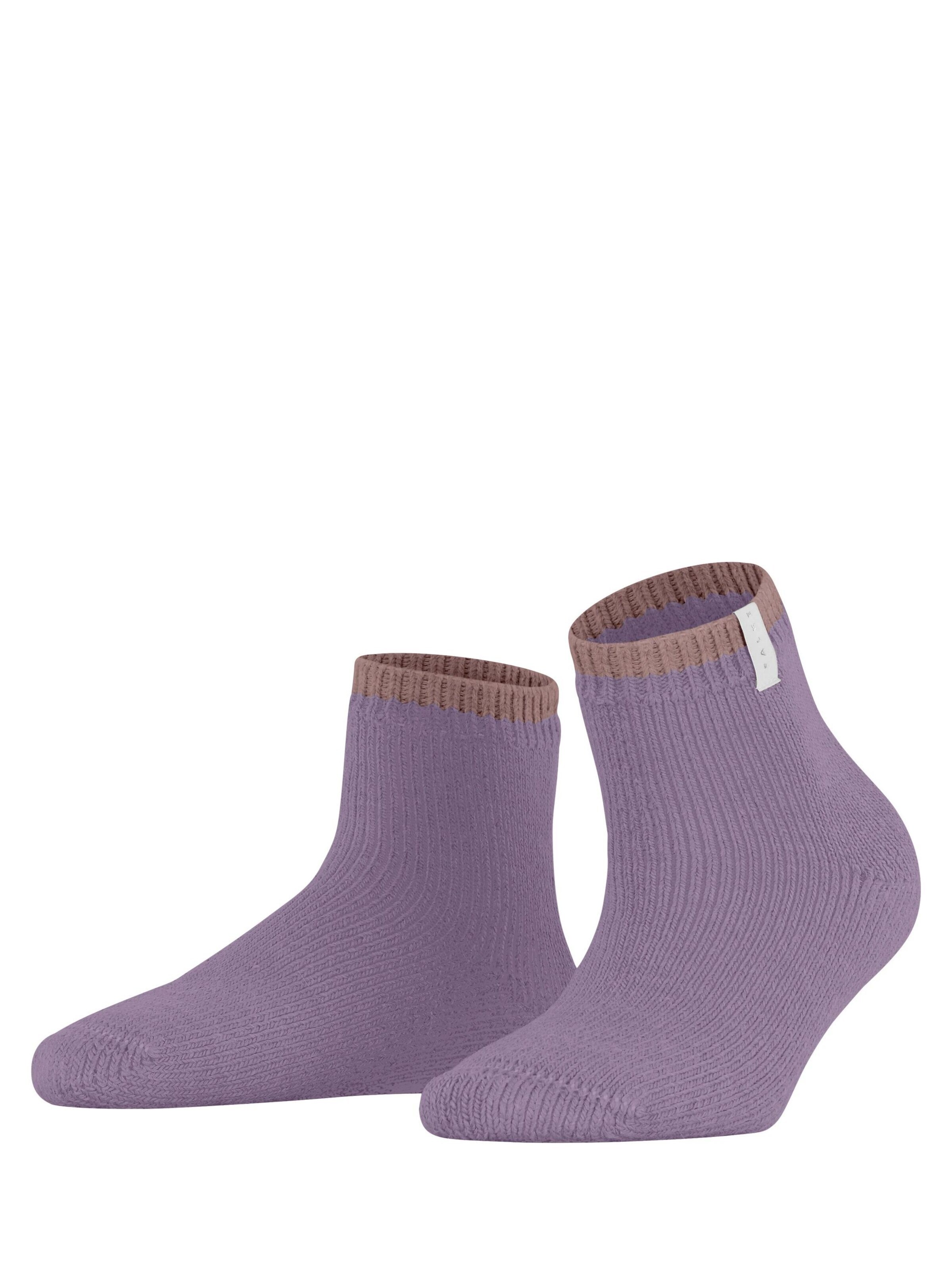 FALKE Socken 'Cosy Plush'‌‌‌ in Lila: Vorderseite