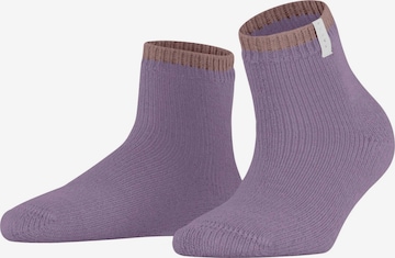 FALKE Socken 'Cosy Plush' in Lila: Vorderseite