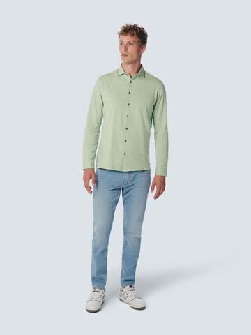 No Excess Regular fit Overhemd in Groen