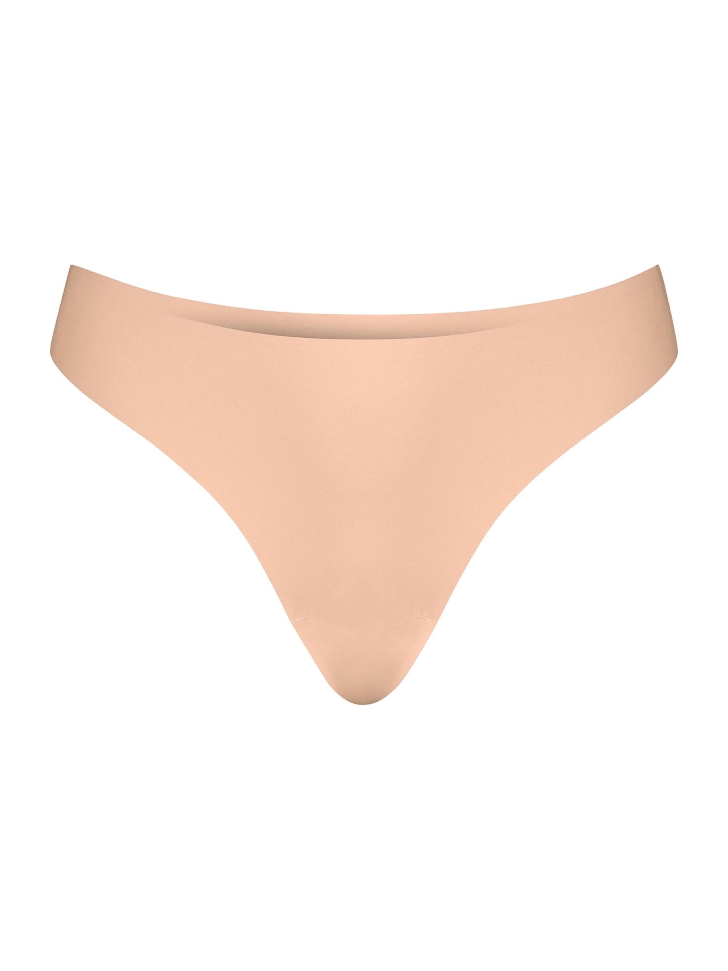 String ' Invisible Seamless ' Nur Die en beige