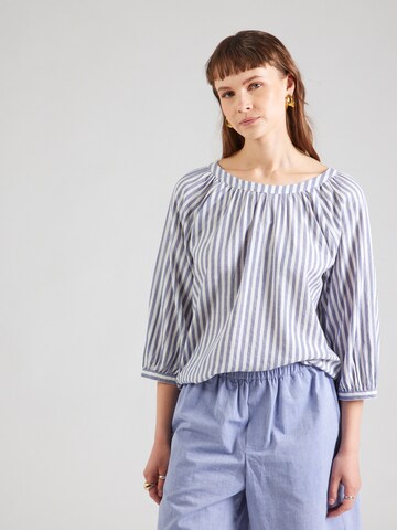 s.Oliver Blouse in Blue: front