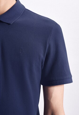 SEIDENSTICKER Poloshirt in Blau