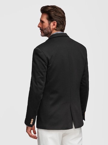 Ombre Slim fit Business-colbert in Zwart
