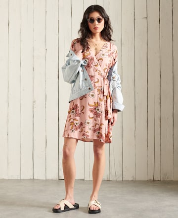 Superdry - Vestido 'Bohemian' em rosa