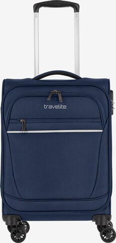 Trolley di TRAVELITE in blu: frontale