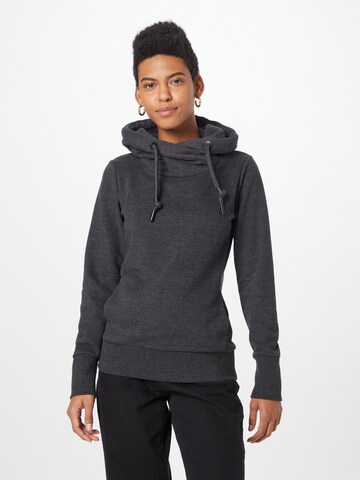 Ragwear Sweatshirt 'GRIPY BOLD' in Grey: front