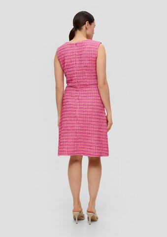 s.Oliver BLACK LABEL Jurk in Roze