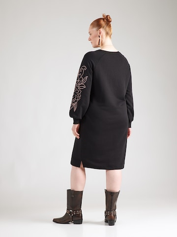 ONLY Carmakoma Obleka 'CARELLE' | črna barva