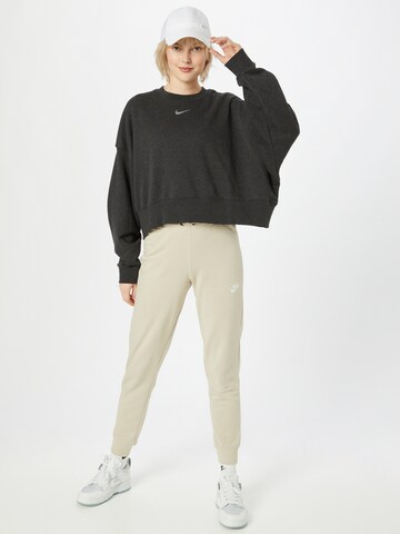 Nike SportswearSportska sweater majica - crna boja