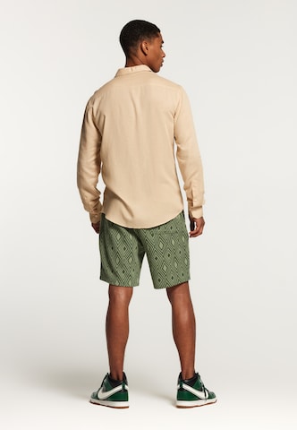 Shiwi Regular Fit Paita 'Lucas' värissä beige