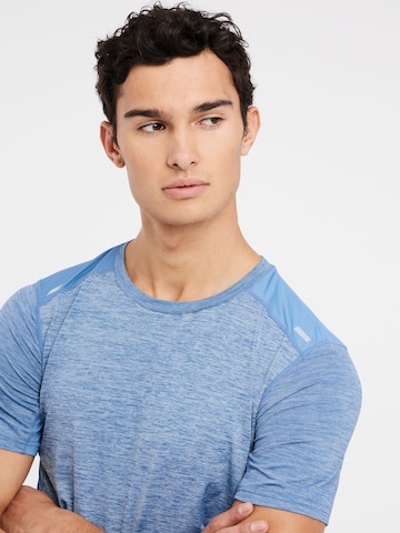 PROTEST Athletic Sweatshirt 'PRTMORGAT' in Blue