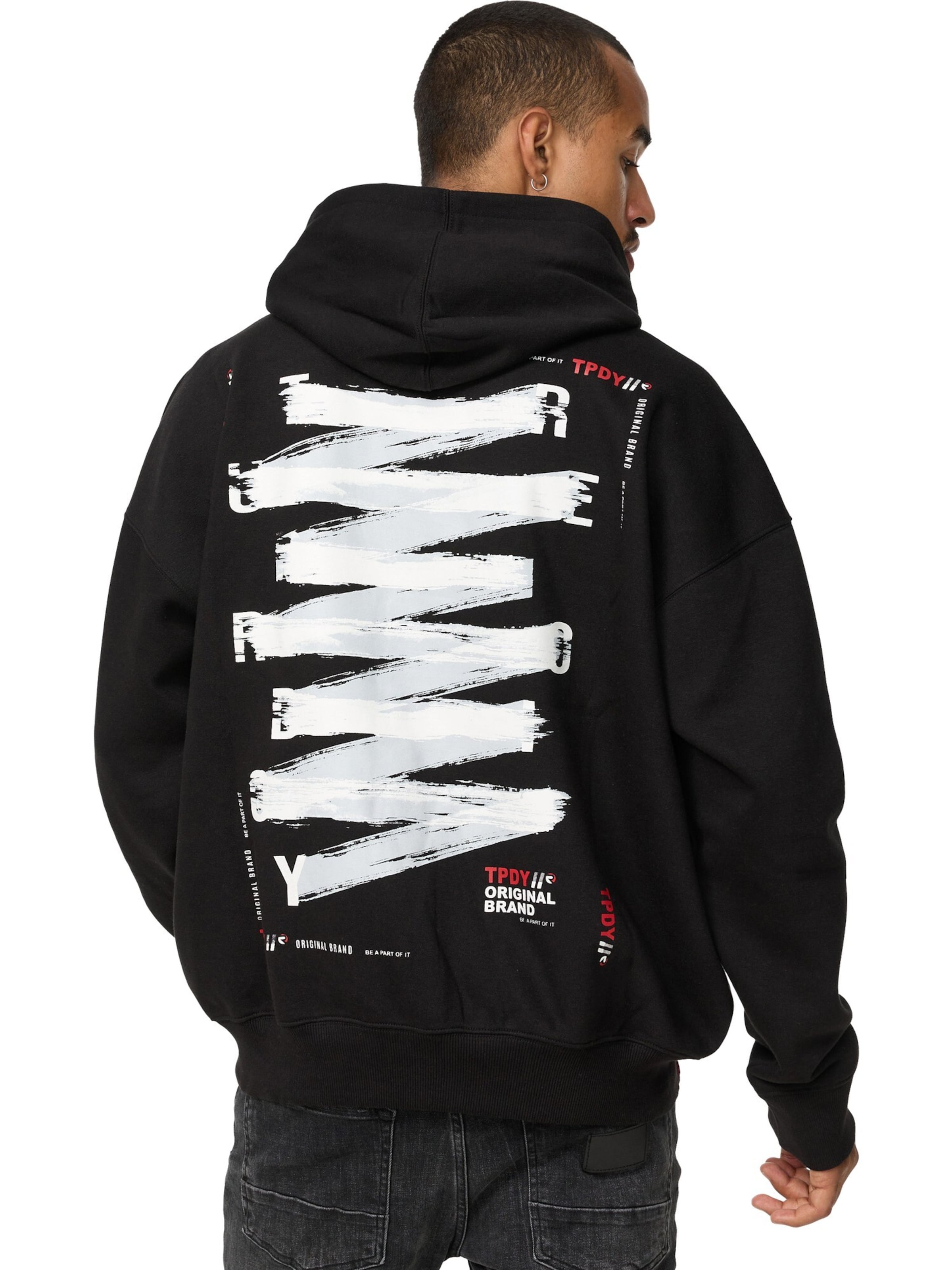 trueprodigy Collegepaita 'Lucian' värissä musta