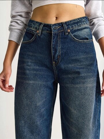 Bianco Lucci - Loosefit Calças de ganga em azul