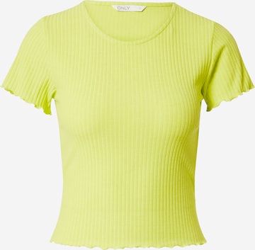 ONLY - Camiseta 'EMMA' en verde: frente