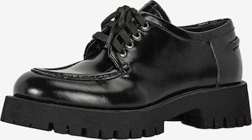 INUOVO Lace-Up Shoes in Black: front
