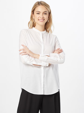 Camicia da donna 'Befelize' di BOSS Black in bianco: frontale