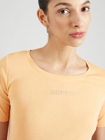 ESPRIT T-shirt i orange