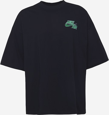 T-Shirt Nike Sportswear en noir : devant