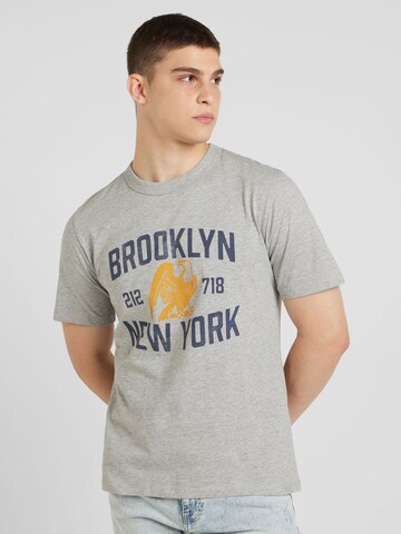 JACK & JONES T-Shirt in Grau: Vorderseite