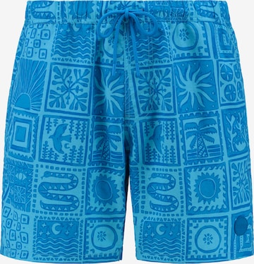 Pantaloncini da bagno 'NICK' di Shiwi in blu: frontale