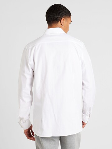 BURTON MENSWEAR LONDON Slim fit Button Up Shirt in White