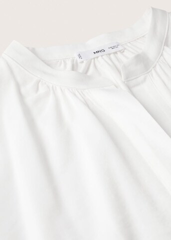 MANGO Blouse 'Nacho' in White