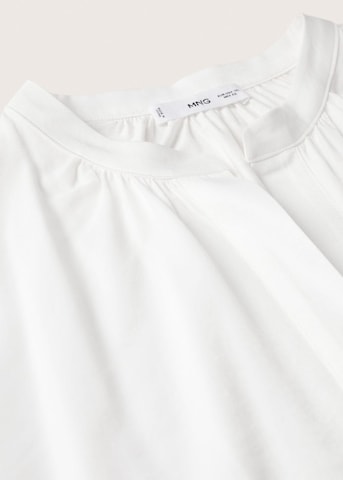 Bluză 'Nacho' de la MANGO pe alb