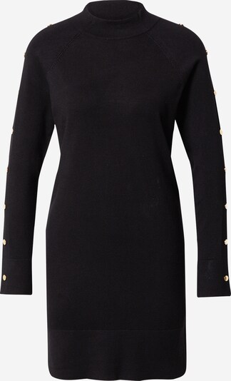 Wallis Gebreide jurk in de kleur Goud / Zwart, Productweergave