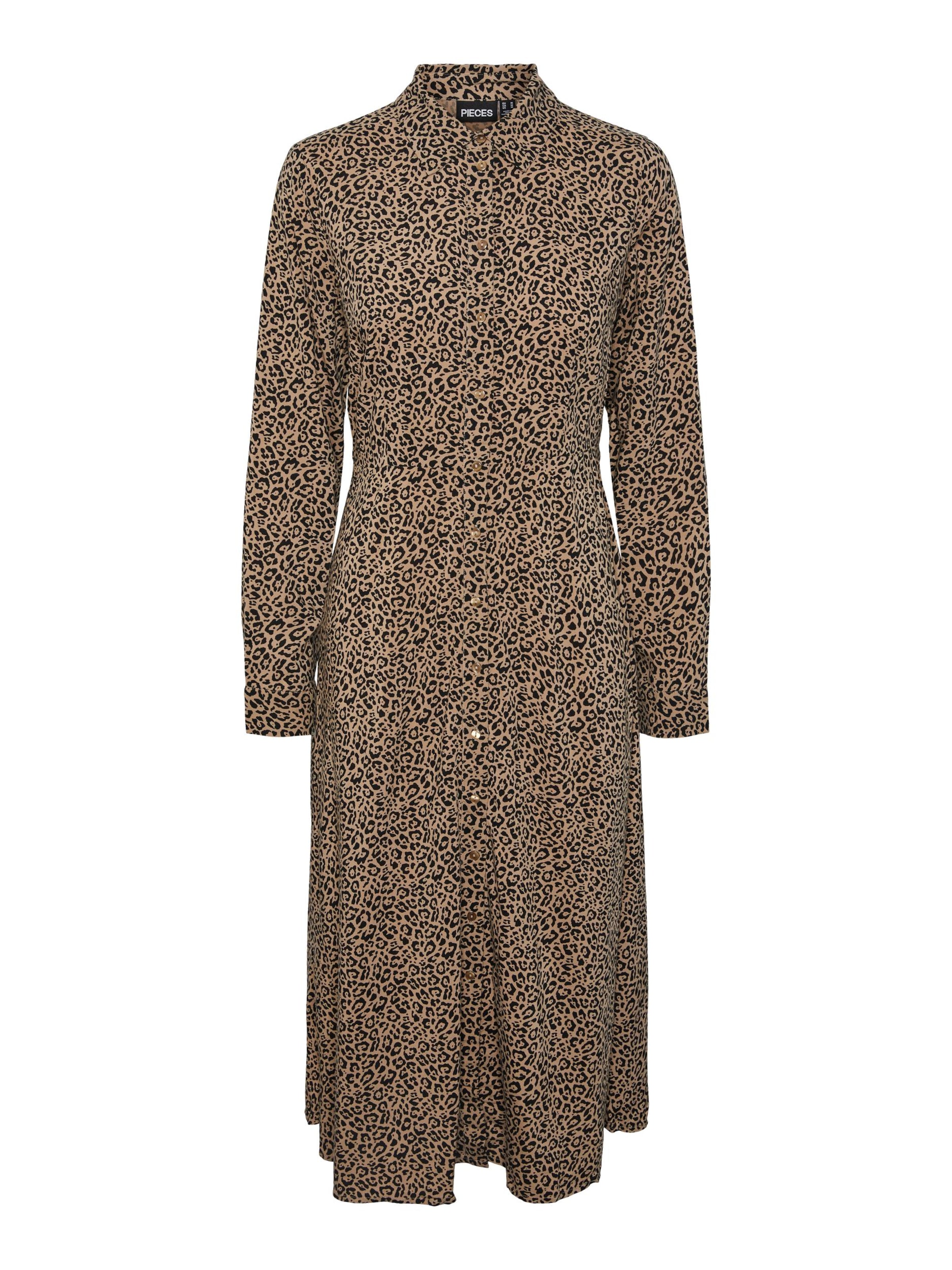 PIECES Μπλουζοφόρεμα 'Nova' σε μπεζ: μπροστά