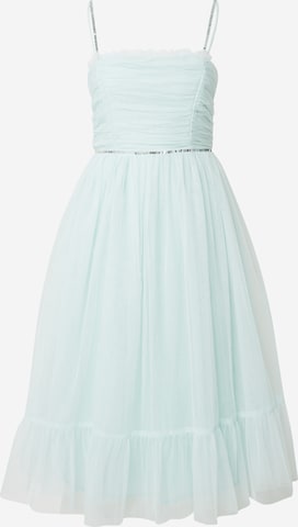 Maya Deluxe Cocktail Dress in Blue: front