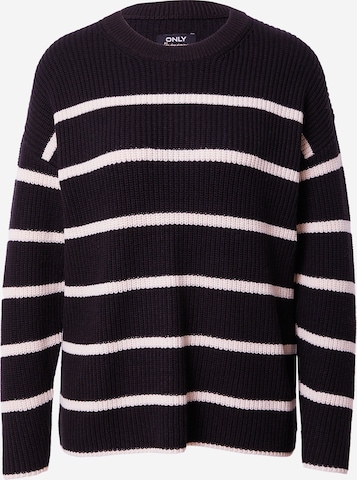 ONLY Sweater 'Pernille' in Black: front