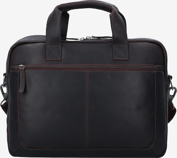 The Chesterfield Brand Document Bag 'Calvi ' in Black: front