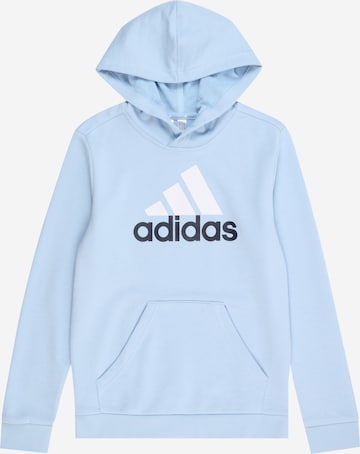 ADIDAS PERFORMANCE Athletic Sweatshirt ESSENTIAL in Marine Blue Light Blue ABOUT YOU