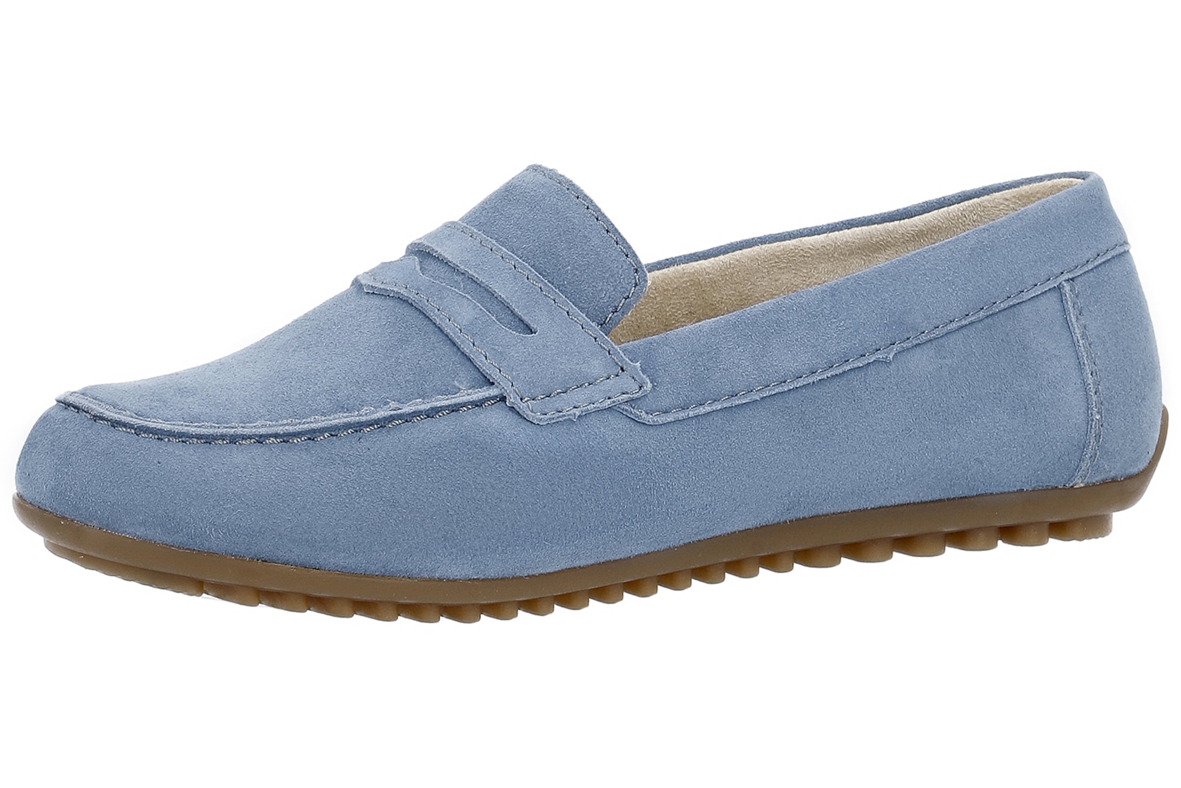 Mocassin REMONTE en bleu : devant