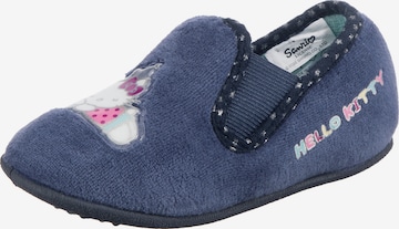 HELLO KITTY Slippers 'DICKSON' in Blue: front