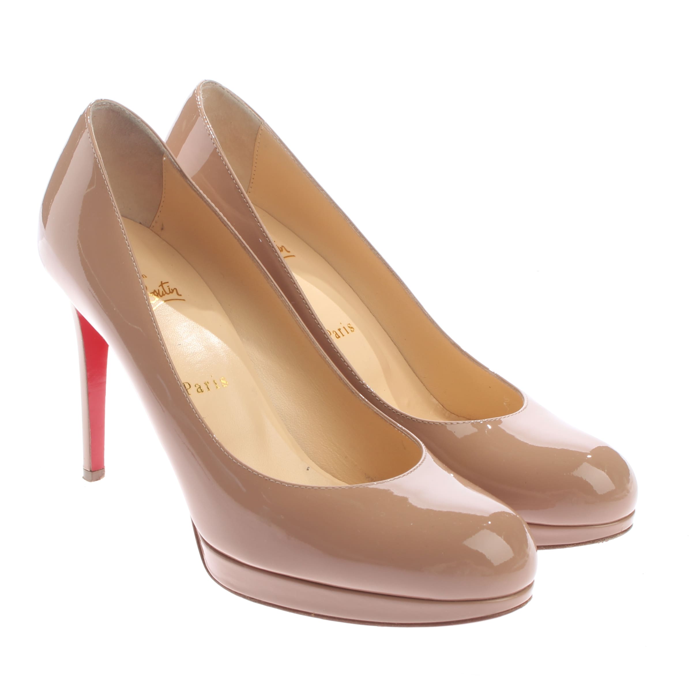 Christian Louboutin Pumps 39 in Braun: Vorderseite