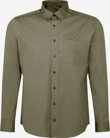 SEIDENSTICKER Button Up Shirt in Green: front
