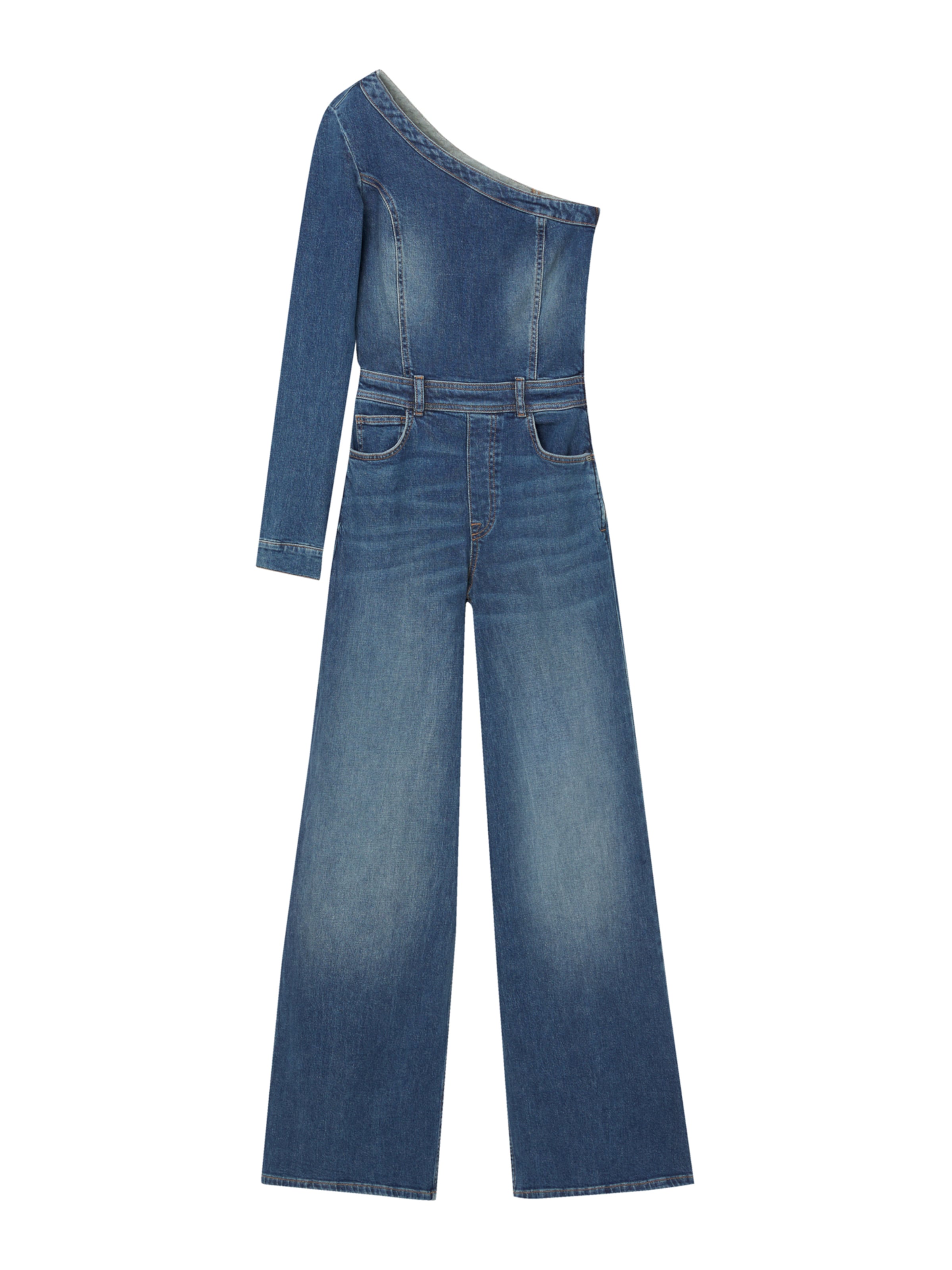Combinaison Pull Bear en Bleu Denim ABOUT YOU