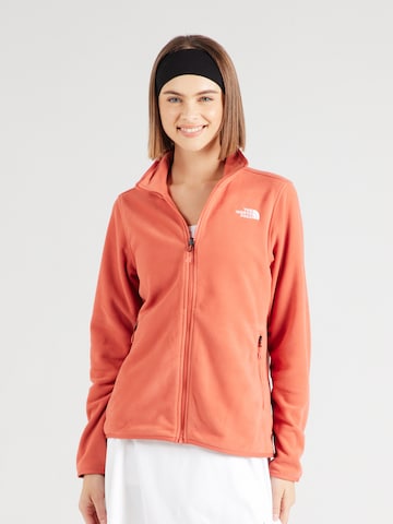THE NORTH FACE Funktionsfleecejacke 'Glacier' in Orange: Vorderseite