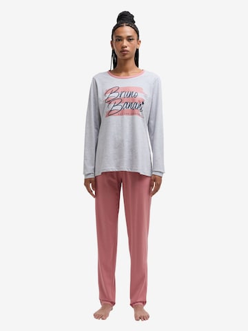 BRUNO BANANI Pajama 'BRIGGS' in Pink: front