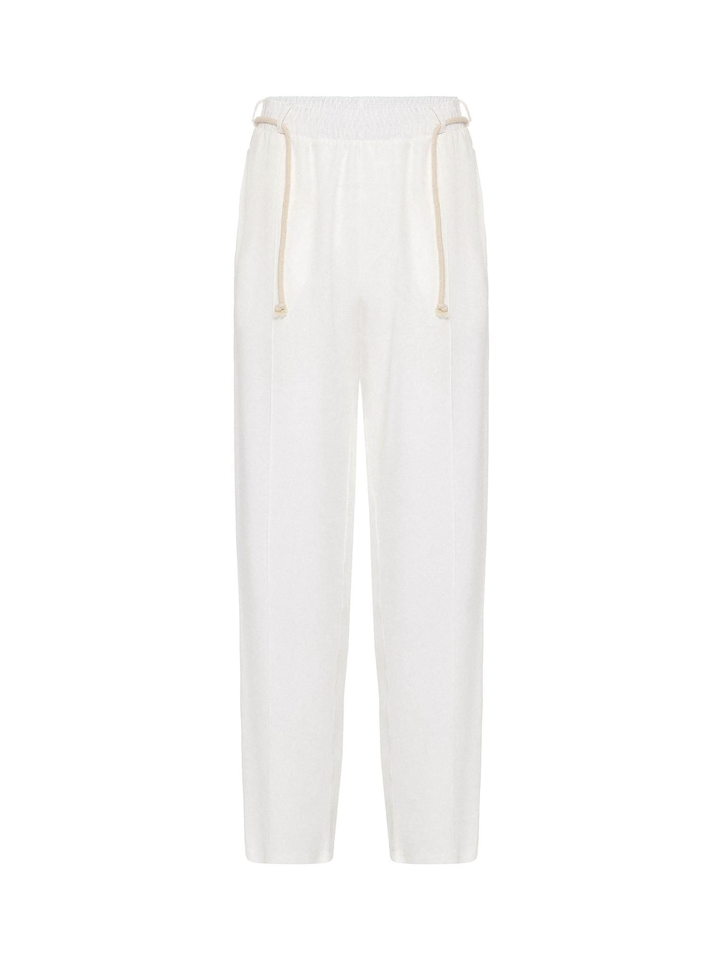 Dandalo Baggy Bukser i beige: forside