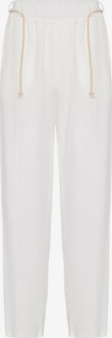 DandaloBaggy Hlače - bež boja: prednji dio