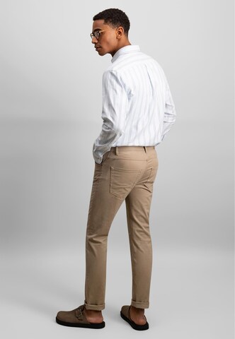 FYNCH-HATTON Regular Fit Hemd in Blau